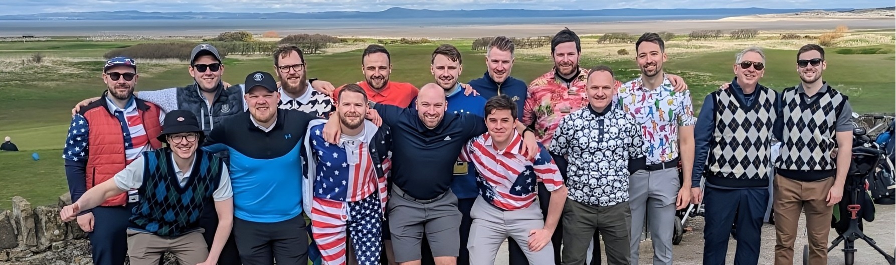 Golf competition USA vs Europe